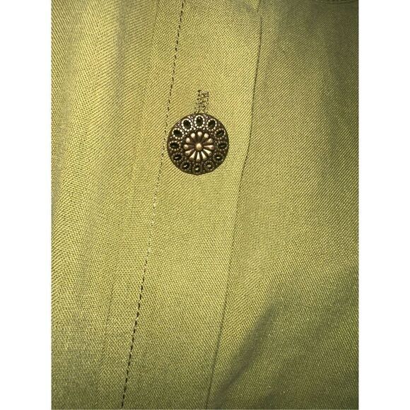GREAT CONDITION SOFT SURROUNDINGS Soft Surroundings Top Womens Large Button Fron - Picture 5 of 9